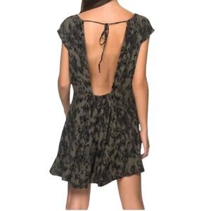 Women's S Free People Fake Love Printed Mini Dress